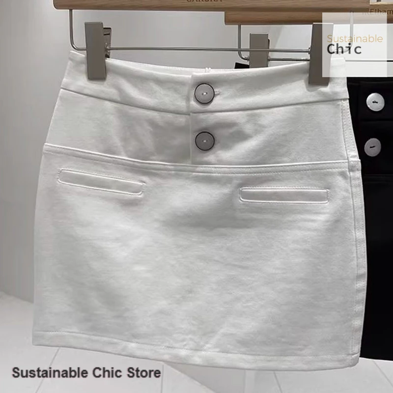 Korean version of elastic design sense black hip skirt female summer new fashion tight hot girl sexy high waist casual skirt.
Korean version of elastic design sense black hip skirt female summer new fashion tight hot girl sexy high waist casual skirt.