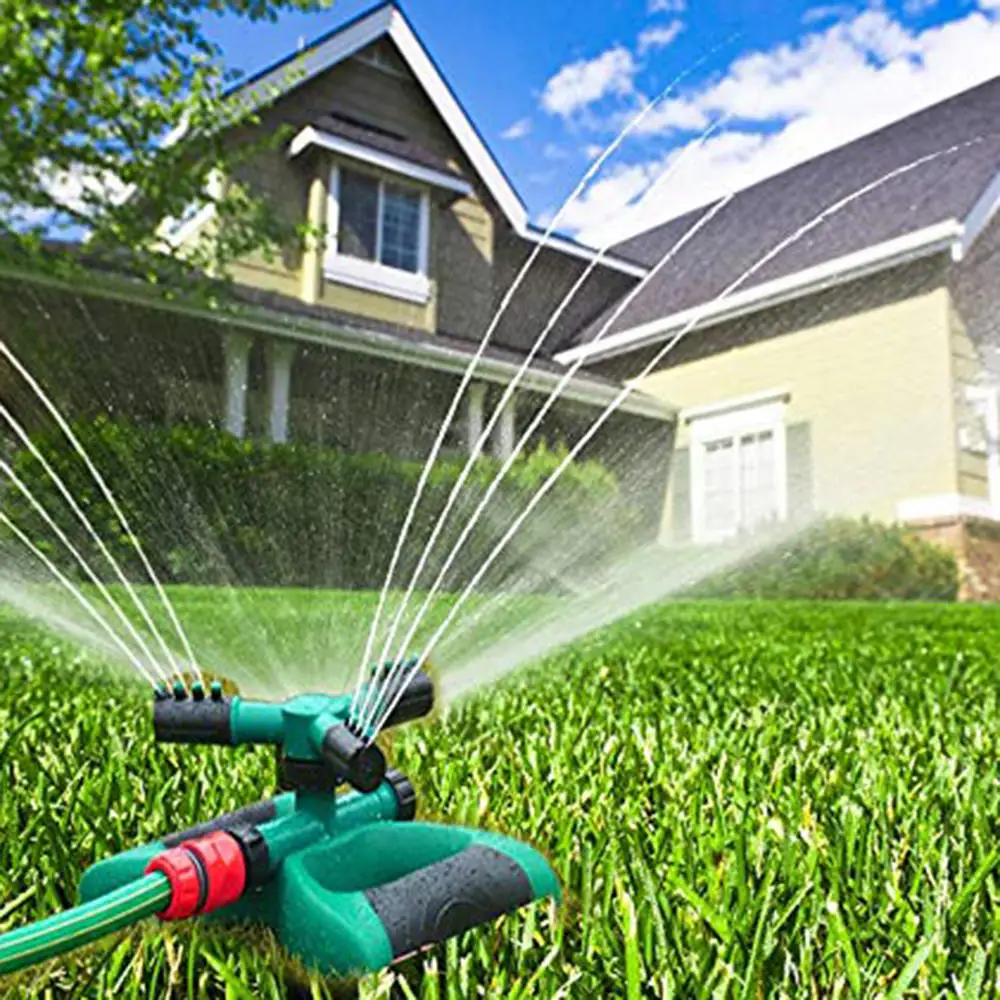 360 Garden Sprinkler Automatic Garden Grass Lawn Rotating Water Sprinklers Spray Lawn Irrigation System Tool
360 Garden Sprinkler Automatic Garden Grass Lawn Rotating Water Sprinklers Spray Lawn Irrigation System Tool
