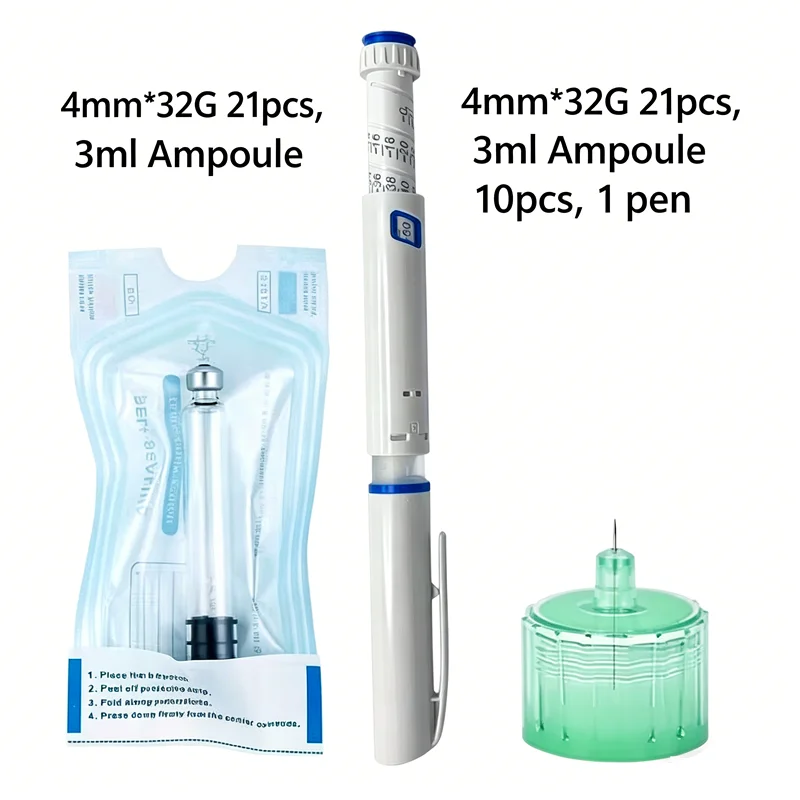China Brand 60iu Disposable Insulin Pen Injection Pen for Diabetes & Weight Loss, Single-Use Pen for Diabetics and Obesity Patie
China Brand 60iu Disposable Insulin Pen Injection Pen for Diabetes & Weight Loss, Single-Use Pen for Diabetics and Obesity Patie