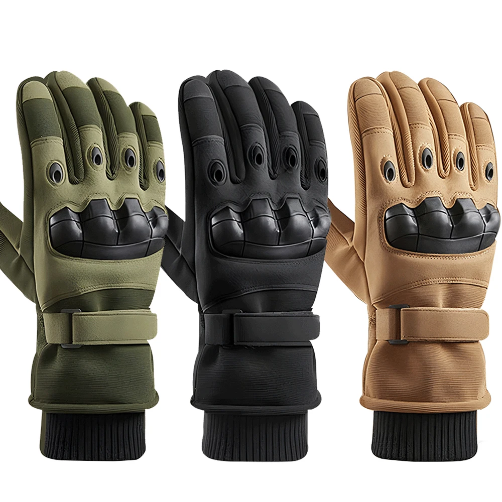 Outdoor Winter Warm Motorcycle Gloves Touch Screen Thermal Tactical Military Combat Full Finger Gloves Men Hunting Protective
Outdoor Winter Warm Motorcycle Gloves Touch Screen Thermal Tactical Military Combat Full Finger Gloves Men Hunting Protective