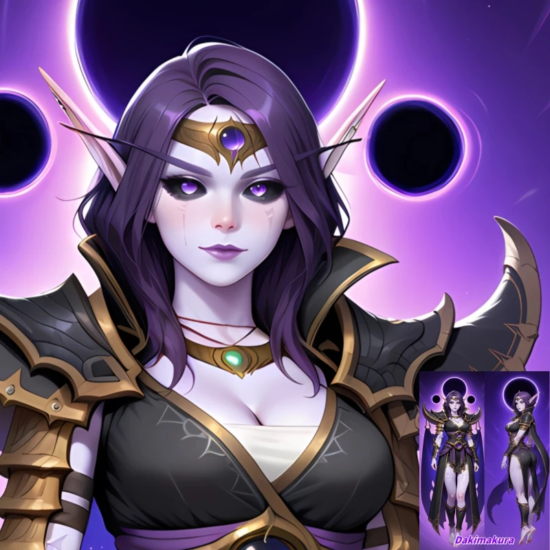 Dakimakura Anime Pillow Case Xal'atath Double-sided Print Of Life-size Body Pillowcase Gifts
Dakimakura Anime Pillow Case Xal'atath Double-sided Print Of Life-size Body Pillowcase Gifts