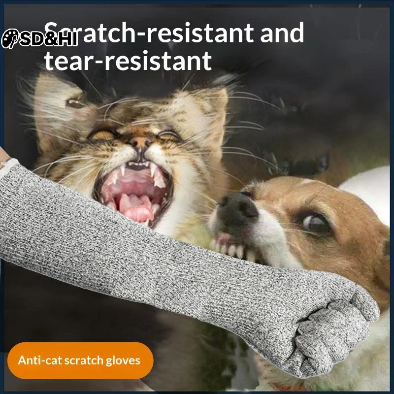 Cat Bite Proof Gloves Scratch & Puncture Resistant Heavy Duty Leather Pet Handling Gloves for Grooming Vet Falconry Bird Parrot
Cat Bite Proof Gloves Scratch & Puncture Resistant Heavy Duty Leather Pet Handling Gloves for Grooming Vet Falconry Bird Parrot