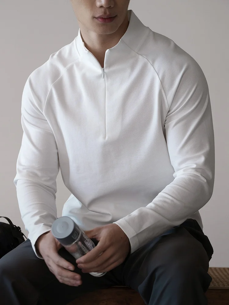 Мужская футболка UBV с длинным рукавом, дышащая, из хлопка и лиоцелла, на молнии, спортивный топ, удобная повседневная модель, весна 2026, новинка
Мужская футболка UBV с длинным рукавом, дышащая, из хлопка и лиоцелла, на молнии, спортивный топ, удобная повседневная модель, весна 2026, новинка