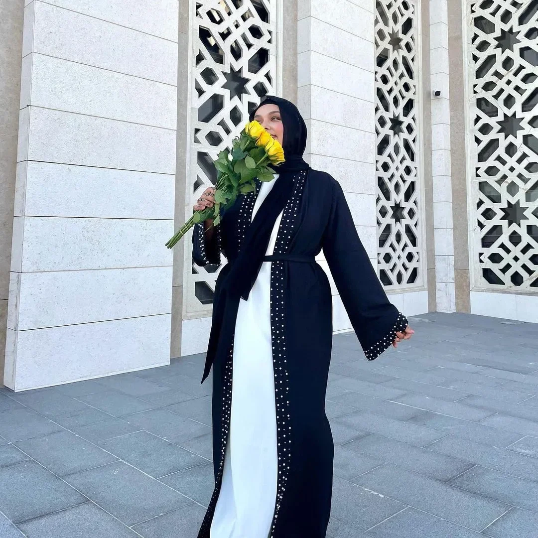 Ramadan Eid Caftan Marocain Abaya Dubai Muslim Abayas for Women Kaftan Dress Islam Clothing Robe Femme Musulmane Vestidos Kebaya
Ramadan Eid Caftan Marocain Abaya Dubai Muslim Abayas for Women Kaftan Dress Islam Clothing Robe Femme Musulmane Vestidos Kebaya