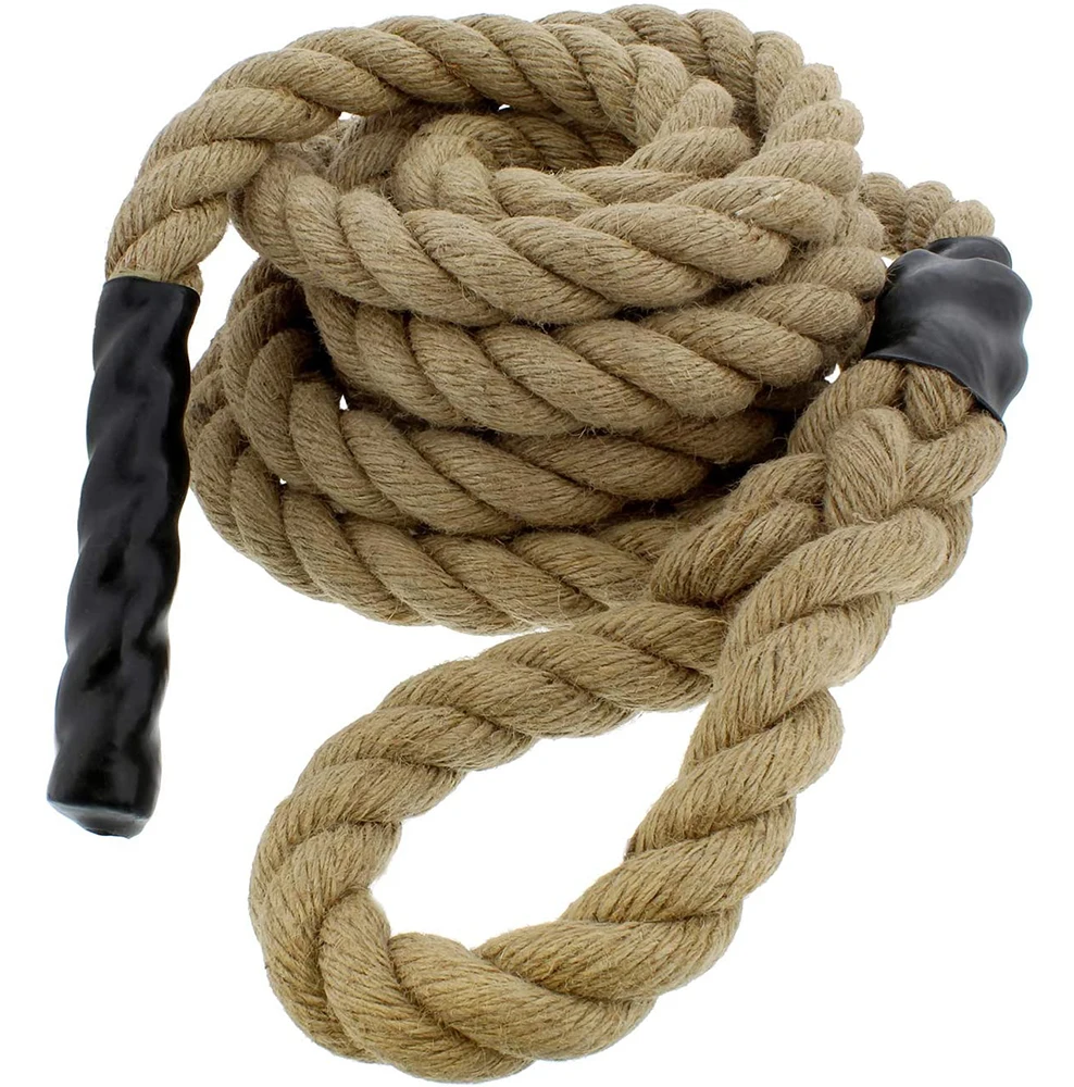 Hemp Fiber Climbing Rope with Hook Strength Training Battle Rope
Hemp Fiber Climbing Rope with Hook Strength Training Battle Rope