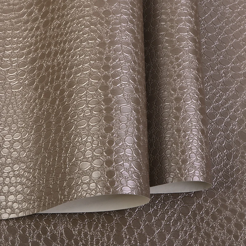 Luxury Nordic Crocodile Pattern Brown Wallpaper 3D Faux Leather Wallpaper Roll Waterproof Living room Home Decor Wall Paper
Luxury Nordic Crocodile Pattern Brown Wallpaper 3D Faux Leather Wallpaper Roll Waterproof Living room Home Decor Wall Paper