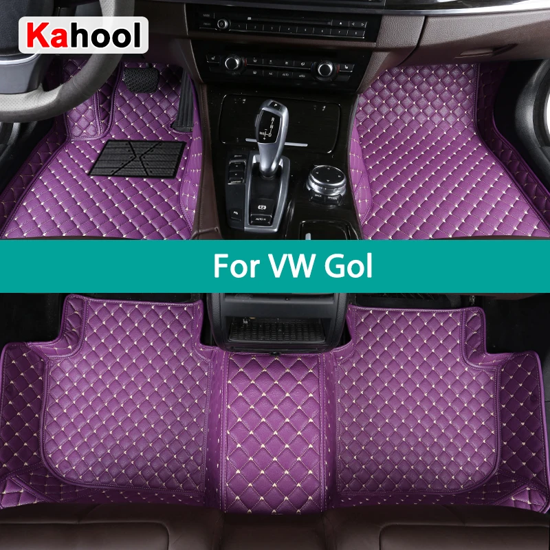 KAHOOL Custom Car Floor Mats For VW Gol Auto Carpets Foot Coche Accessorie
KAHOOL Custom Car Floor Mats For VW Gol Auto Carpets Foot Coche Accessorie