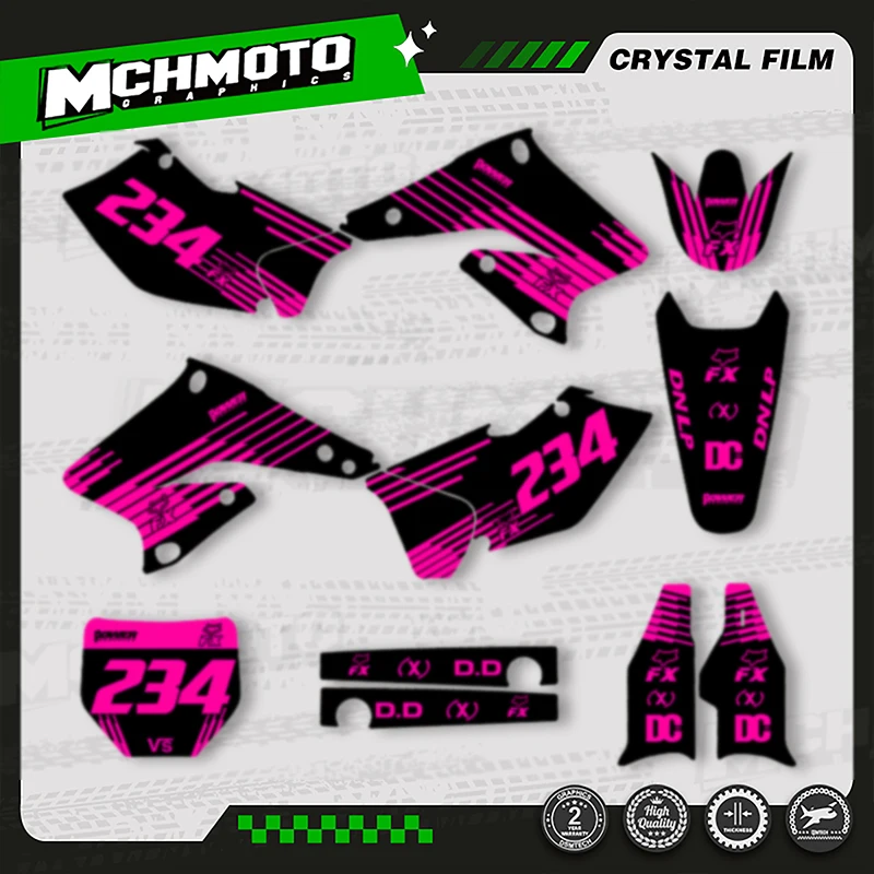 MCHMFG MOTO Custom Team Motorcycle Graphics Background Decal Stickers Kit For SUZUKI RMZ250 2004 2005 2006 003
MCHMFG MOTO Custom Team Motorcycle Graphics Background Decal Stickers Kit For SUZUKI RMZ250 2004 2005 2006 003