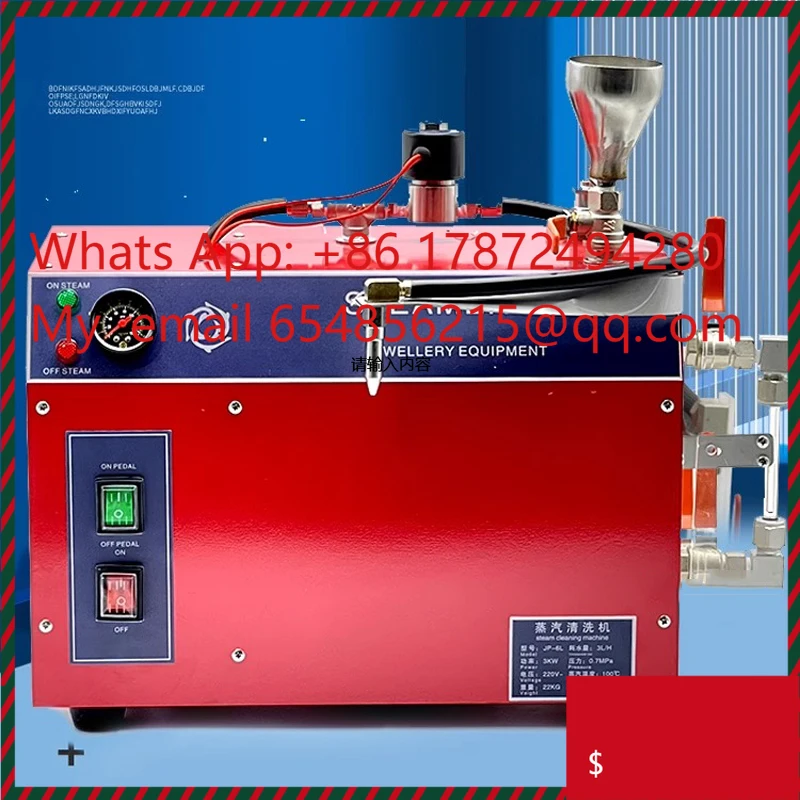 Высококачественный пароочиститель для ювелирных изделий 6 л/12 л, инструменты и оборудование для чистки ювелирных изделий из золота и серебра
Высококачественный пароочиститель для ювелирных изделий 6 л/12 л, инструменты и оборудование для чистки ювелирных изделий из золота и серебра