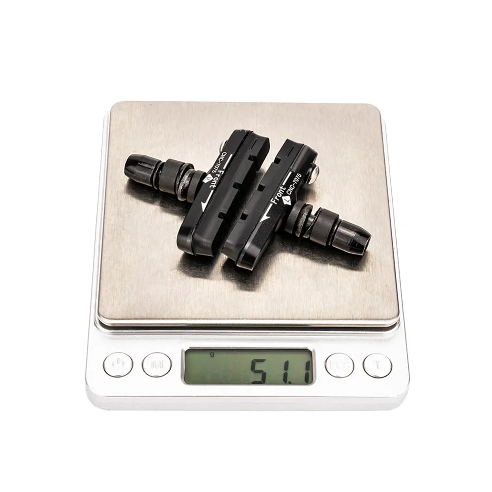 Road Bike Bicycle Cycle V Brake Blocks for Brake For Pads Made with Rubber and Aluminum Alloy Supporting Consistent Braking
Road Bike Bicycle Cycle V Brake Blocks for Brake For Pads Made with Rubber and Aluminum Alloy Supporting Consistent Braking