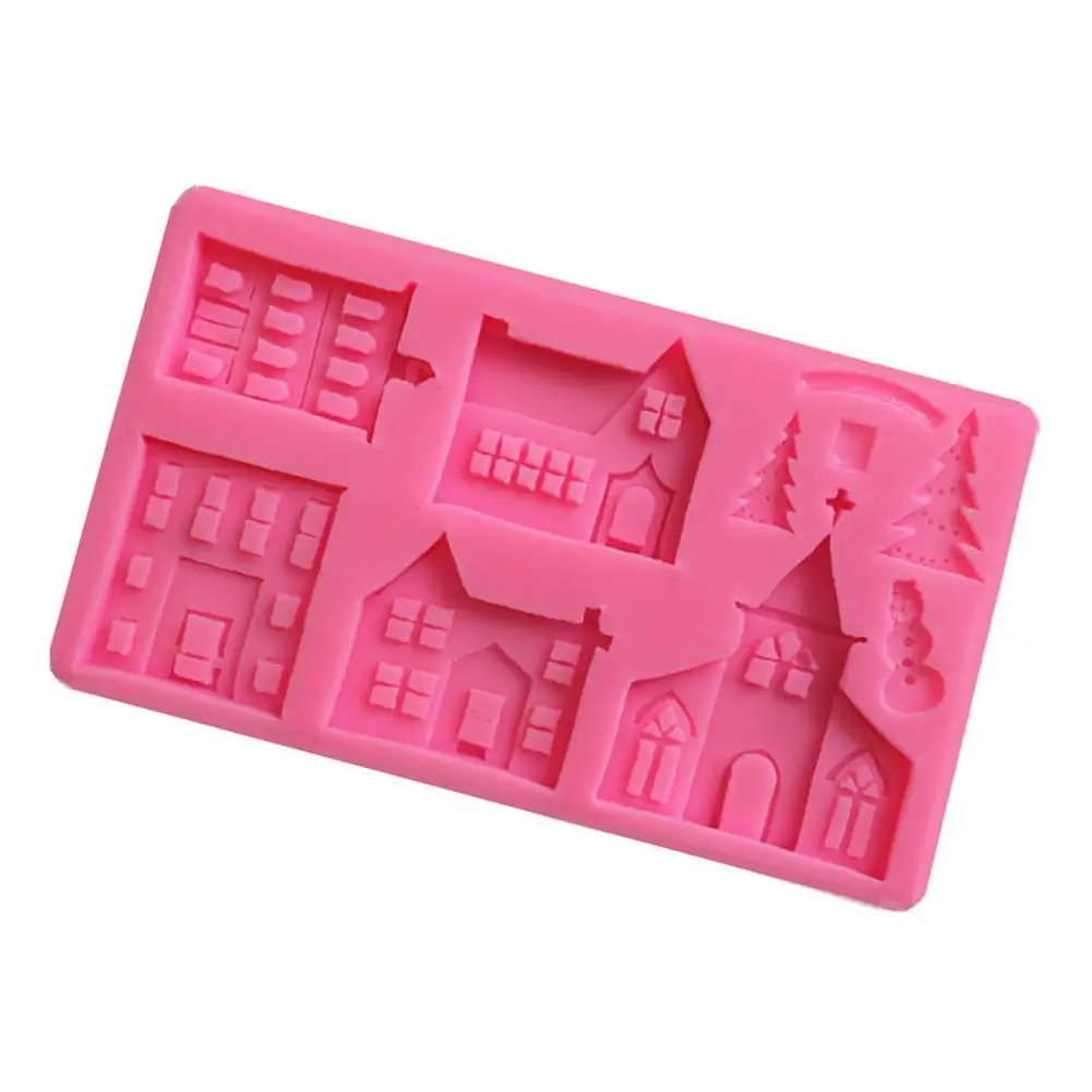 Chocolate Silicone Mold Fine Detail Chocolate Mold Christmas Tree Icing Pattern Chocolate Mold Gingerbread House for Cake
Chocolate Silicone Mold Fine Detail Chocolate Mold Christmas Tree Icing Pattern Chocolate Mold Gingerbread House for Cake