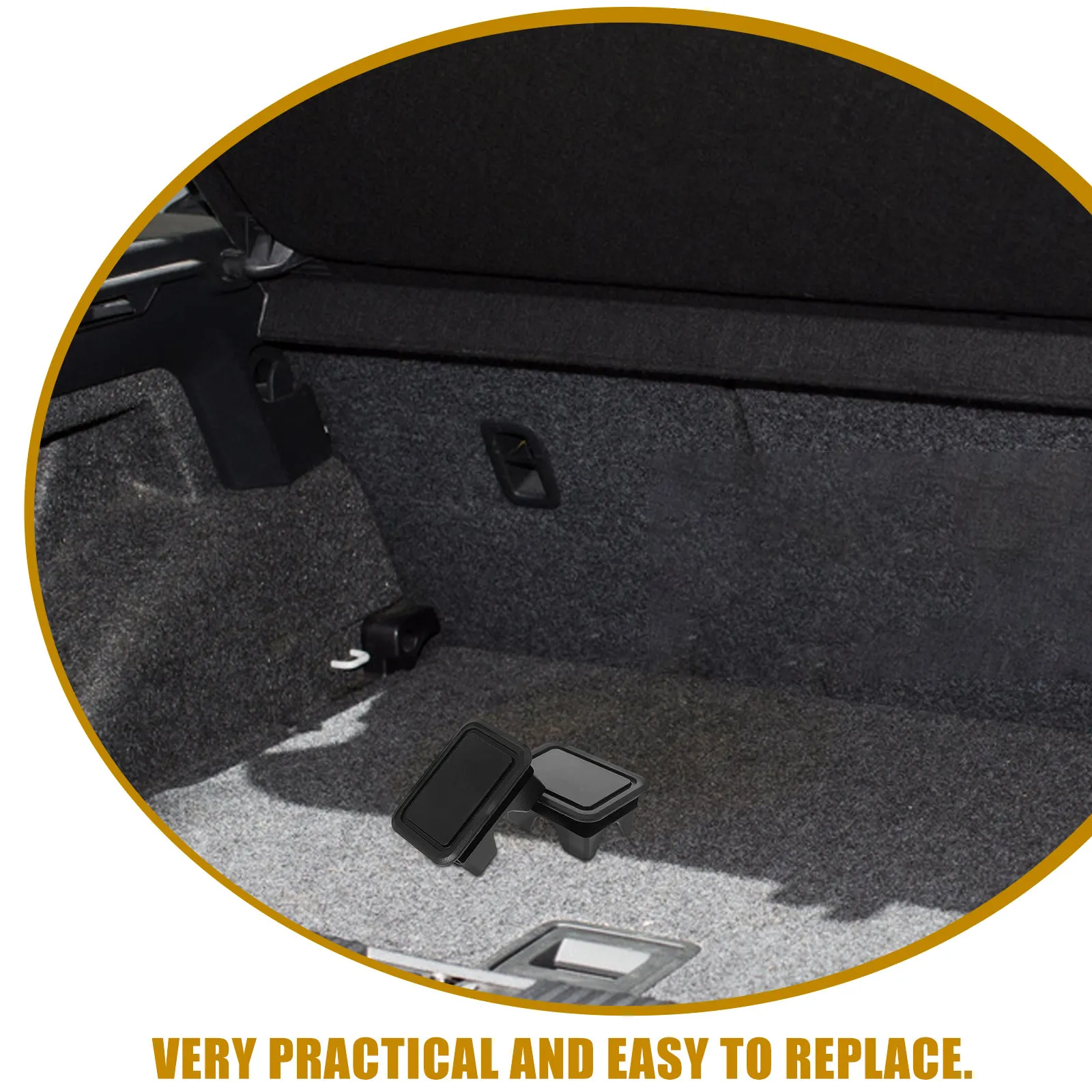 2 Pcs Bed Rear Rail Protectors Molding Guards Plug Caps for Truck Covers Hole Holes
2 Pcs Bed Rear Rail Protectors Molding Guards Plug Caps for Truck Covers Hole Holes