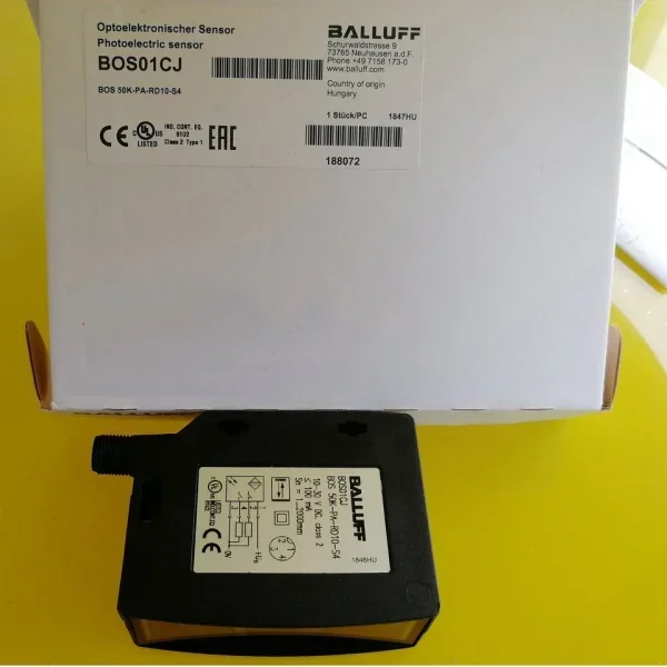 2026 1pc Bos 50k-pa-rd10-s4 Proximity Sensor Brand New Original Spot Plc
2026 1pc Bos 50k-pa-rd10-s4 Proximity Sensor Brand New Original Spot Plc