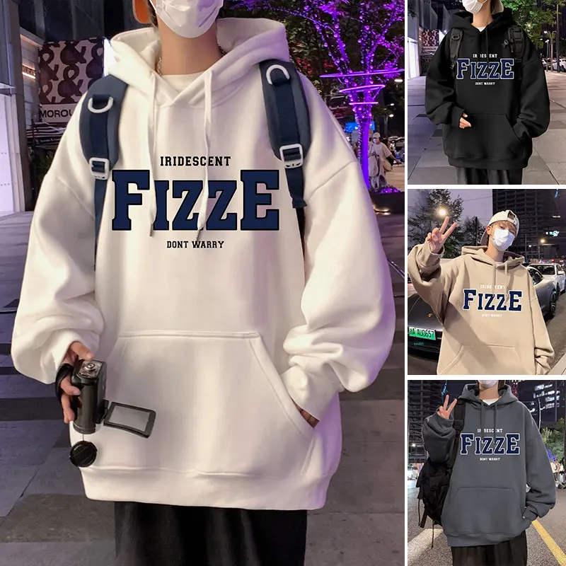 American Style Men's Fleece Lined Loose Fit Hoodie Spring Autumn New Arrival Comfortable Cotton Long Sleeve Printed Sweatshirt
American Style Men's Fleece Lined Loose Fit Hoodie Spring Autumn New Arrival Comfortable Cotton Long Sleeve Printed Sweatshirt