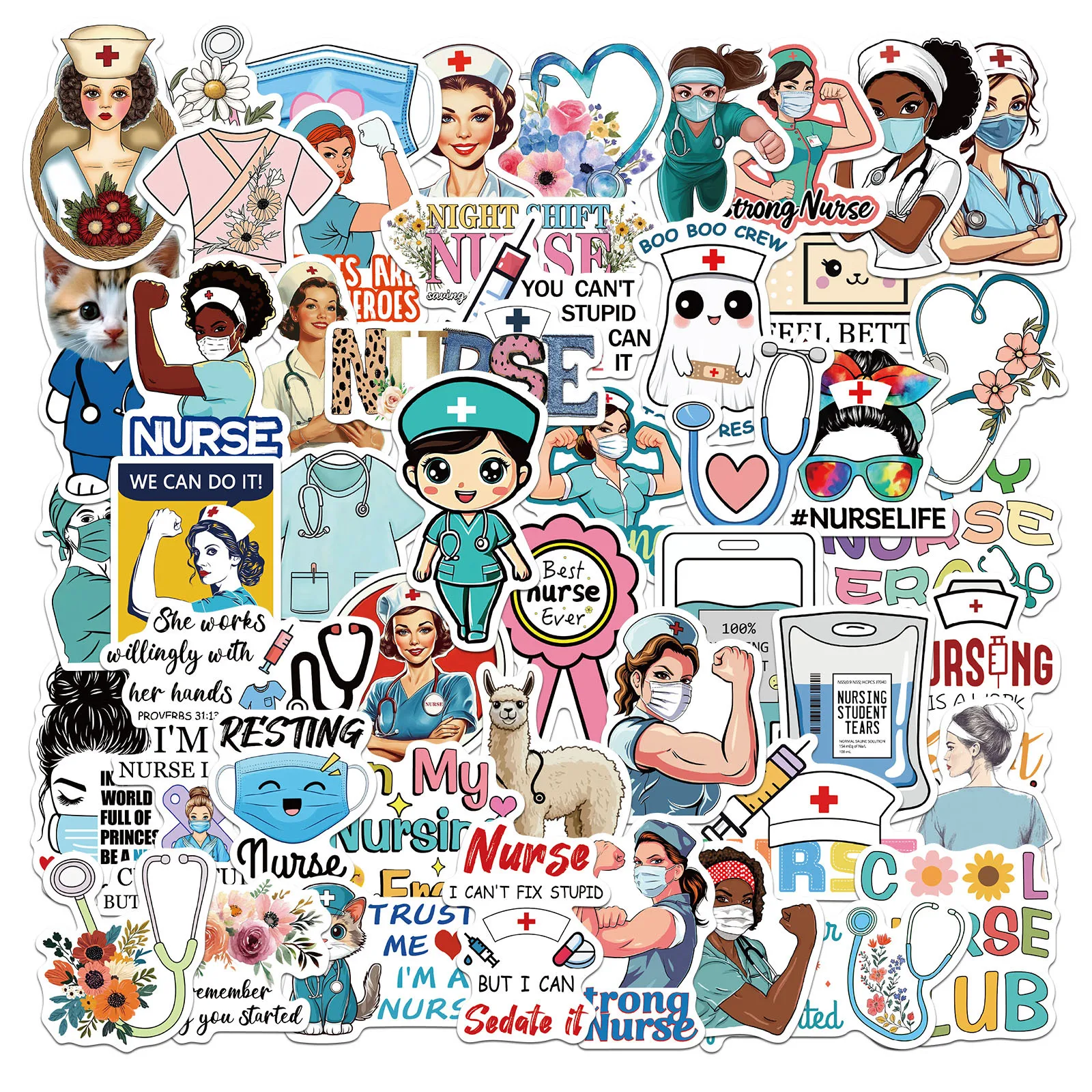 50 шт., трансграничные новые наклейки с граффити серии медсестры, водонепроницаемый автомобиль, мобильный телефон, чашка для воды, декоративная наклейка с героями мультфильмов для компьютера
50 шт., трансграничные новые наклейки с граффити серии медсестры, водонепроницаемый автомобиль, мобильный телефон, чашка для воды, декоративная наклейка с героями мультфильмов для компьютера