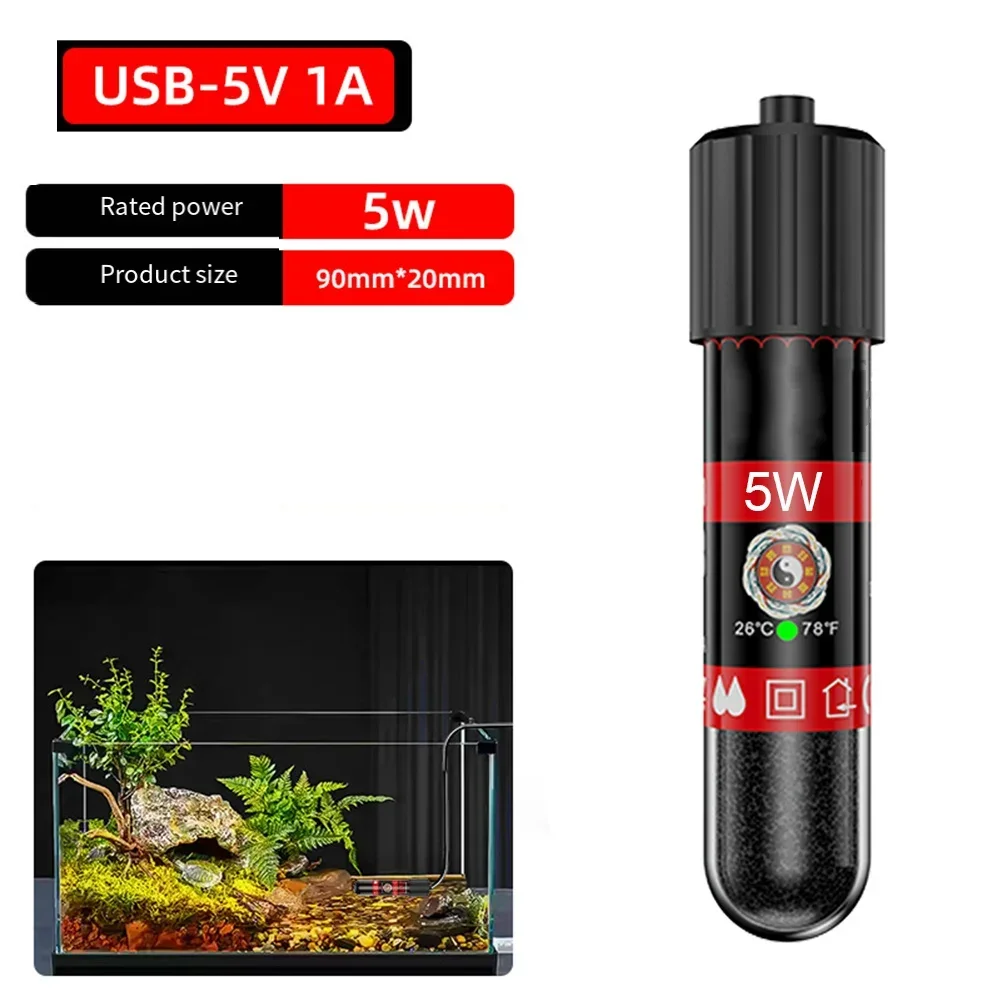 Automatic Temperature Control Aquarium Heater Optimal Heating See-through Water Level Suitable For 20L Tank Efficient Warmth
Automatic Temperature Control Aquarium Heater Optimal Heating See-through Water Level Suitable For 20L Tank Efficient Warmth