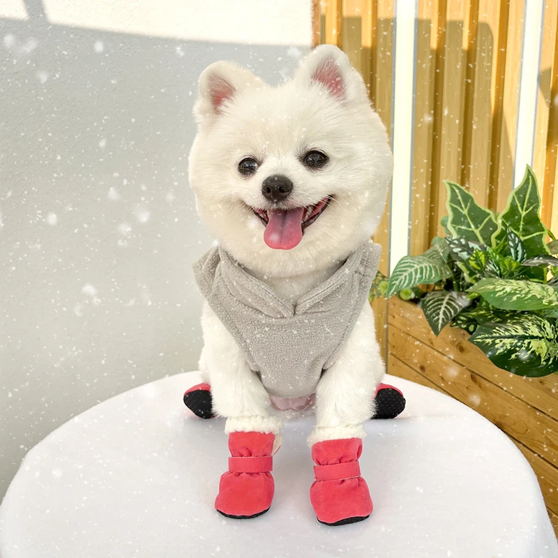 Winter Waterproof Dog Boots, 4Pcs Non-Slip Pet Shoes for Small Dogs, Outdoor Warm Puppy Socks, Dog Booties Accessories
Winter Waterproof Dog Boots, 4Pcs Non-Slip Pet Shoes for Small Dogs, Outdoor Warm Puppy Socks, Dog Booties Accessories