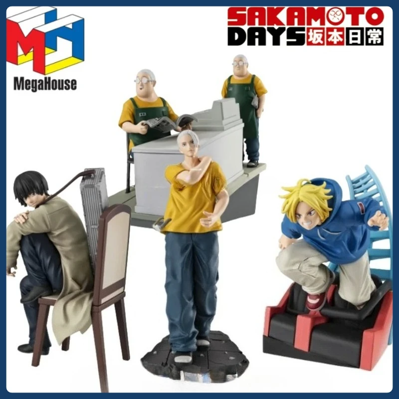 MeGaHouse SAKAMOTO DAYS Taro Sakamoto Nagumo Yoichi Shin Asakura Anime Model Toys for Boys Gifts Original Box
MeGaHouse SAKAMOTO DAYS Taro Sakamoto Nagumo Yoichi Shin Asakura Anime Model Toys for Boys Gifts Original Box