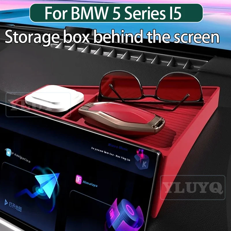 2025 for BMW 5 Series I5 Central Control Screen Rear Silicone Storage Box 525/530 G30 Interior Decoration Accessories
2025 for BMW 5 Series I5 Central Control Screen Rear Silicone Storage Box 525/530 G30 Interior Decoration Accessories