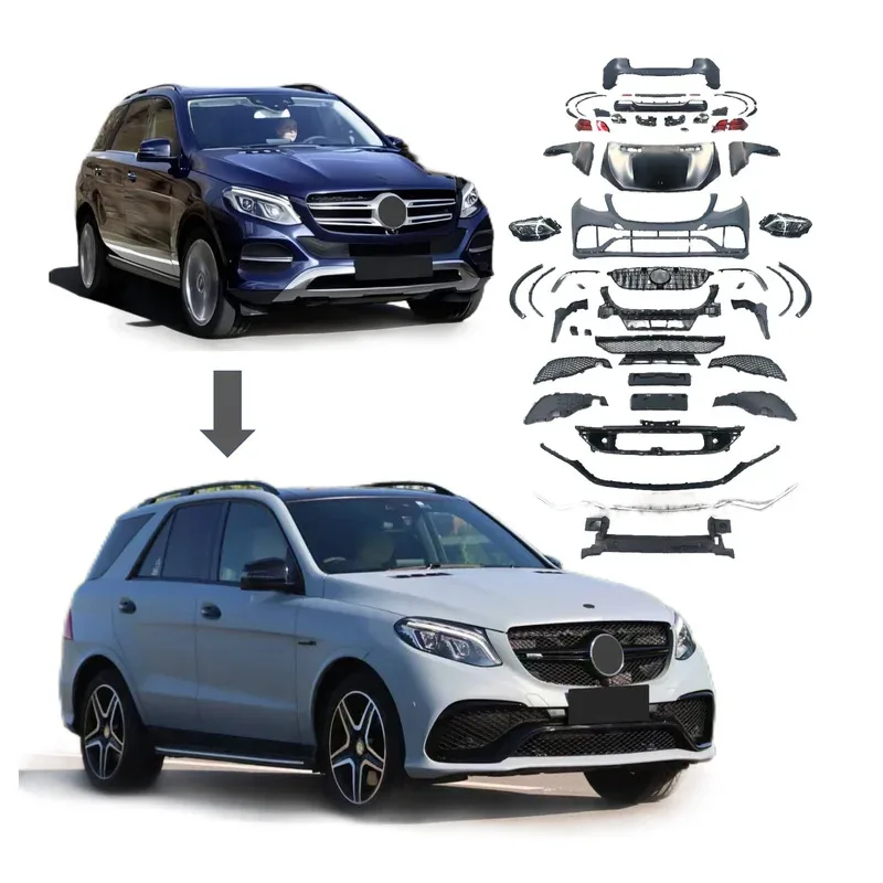 ML Facelift M-class166 for W166 2013 Upgrade to GLE W166 2019 GLE63 Bodykit Bumper Grille SUV Exter
ML Facelift M-class166 for W166 2013 Upgrade to GLE W166 2019 GLE63 Bodykit Bumper Grille SUV Exter