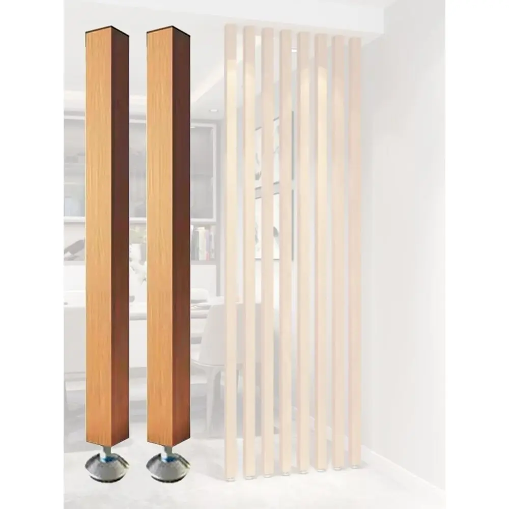 Floor-to-Ceiling Wood Slat Room Dividers, 8ft Tall Wall Partitions for Home Office, Stairway, Porch, and Living Room Decor (2 Pa
Floor-to-Ceiling Wood Slat Room Dividers, 8ft Tall Wall Partitions for Home Office, Stairway, Porch, and Living Room Decor (2 Pa
