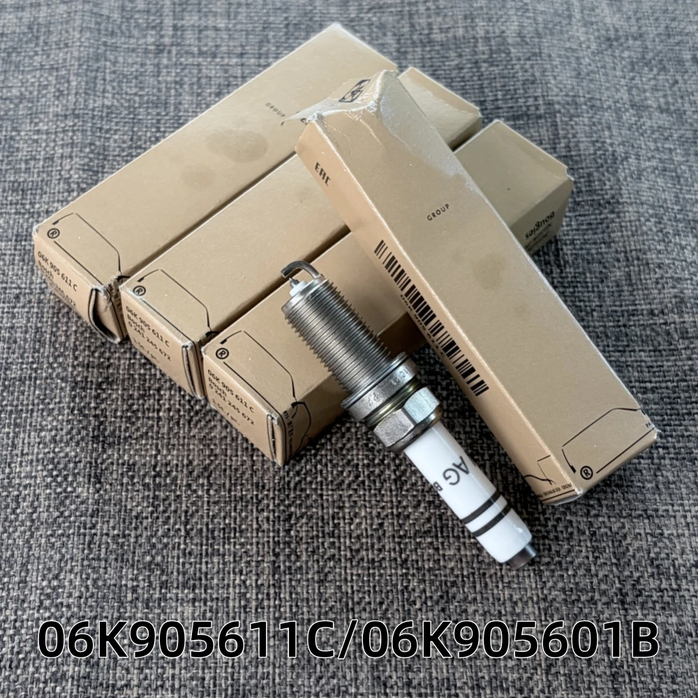 4PCS 06K905601B Platinum Spark Plug PLFER7A8EG For Audi A3 A4 A6 Allroad Q7 TT VW Golf Skoda Octavia Seat 06K905611C 06K905612
4PCS 06K905601B Platinum Spark Plug PLFER7A8EG For Audi A3 A4 A6 Allroad Q7 TT VW Golf Skoda Octavia Seat 06K905611C 06K905612