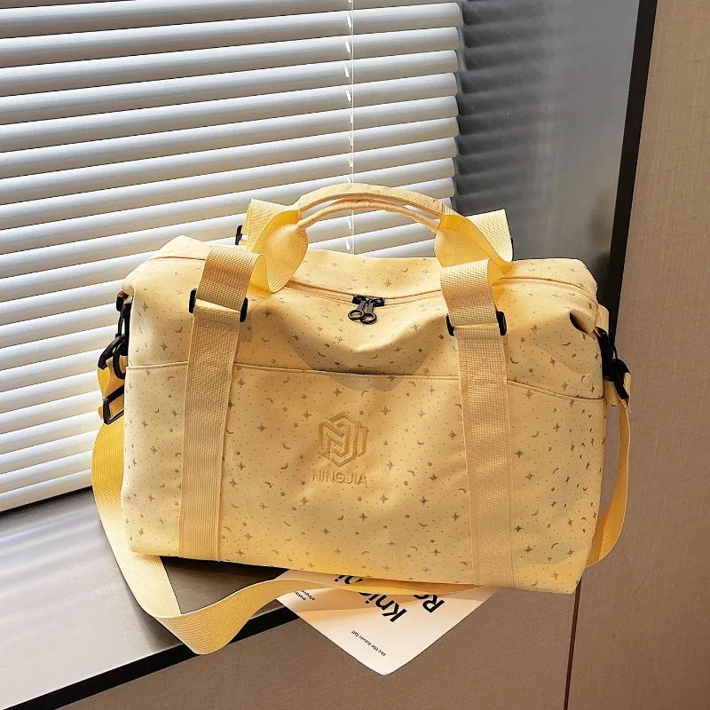 2026 Women's Travel Bag Fashionable High Quality Moving Storage Strap Bag Wear Resistant Dry Wet Separation Travel Luggage Bag
2026 Women's Travel Bag Fashionable High Quality Moving Storage Strap Bag Wear Resistant Dry Wet Separation Travel Luggage Bag