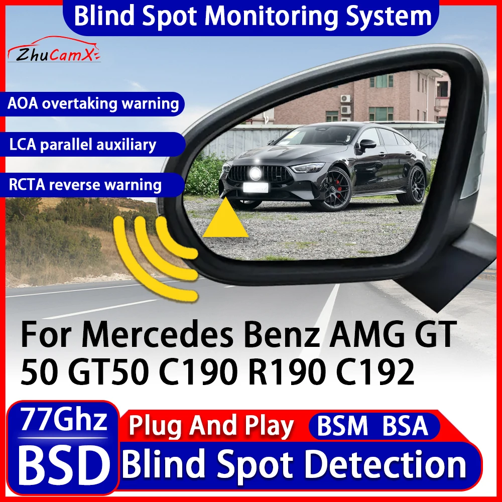 Car BSD Blind Spot Detection Monitoring Warning System Change Lane Assistance For Mercedes Benz AMG GT 50 GT50 C190 R190 C192
Car BSD Blind Spot Detection Monitoring Warning System Change Lane Assistance For Mercedes Benz AMG GT 50 GT50 C190 R190 C192