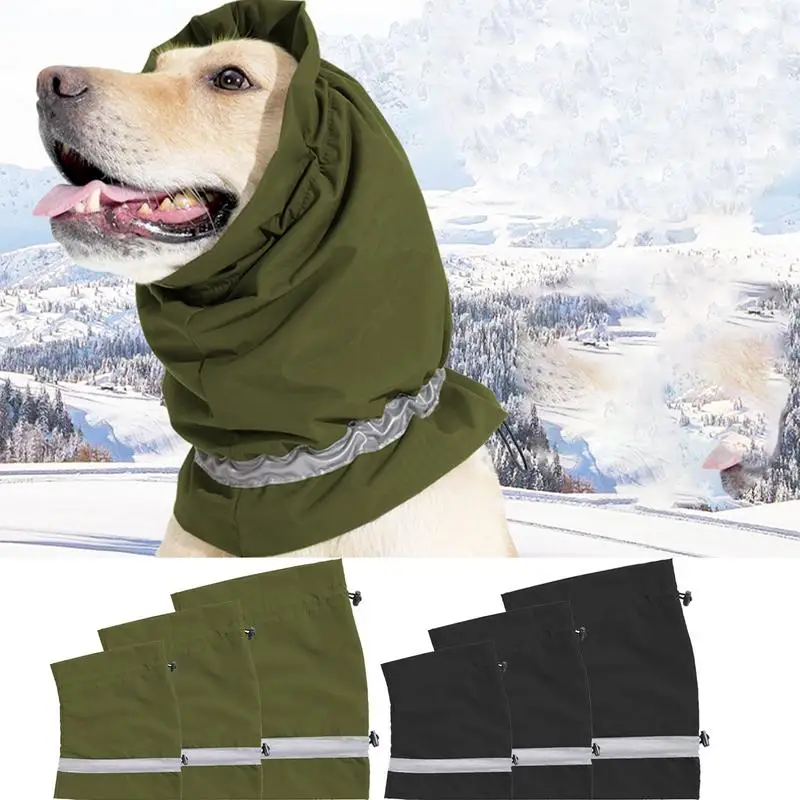 Dog Earmuffs for Warmth Waterproof Calming Dogs Hooded Earmuffs Adjustable Buckle Dog Collar with Reflective Strip Headband
Dog Earmuffs for Warmth Waterproof Calming Dogs Hooded Earmuffs Adjustable Buckle Dog Collar with Reflective Strip Headband