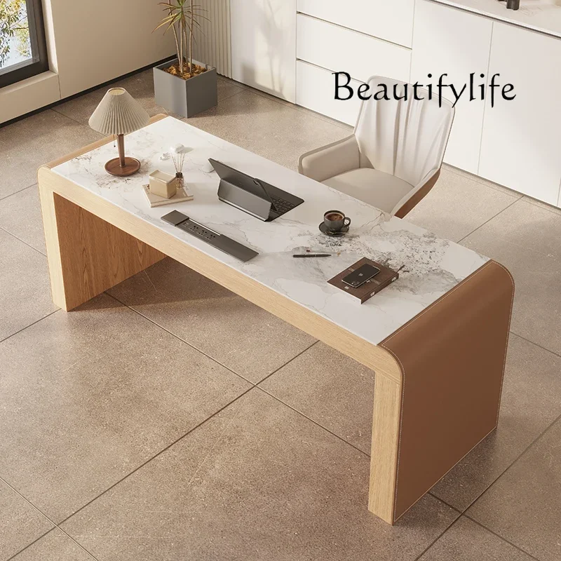 BJ Italian Minimalist Rock Slab Desk Modern Minimalist Log Style Home Ash Wood Table Desk
BJ Italian Minimalist Rock Slab Desk Modern Minimalist Log Style Home Ash Wood Table Desk