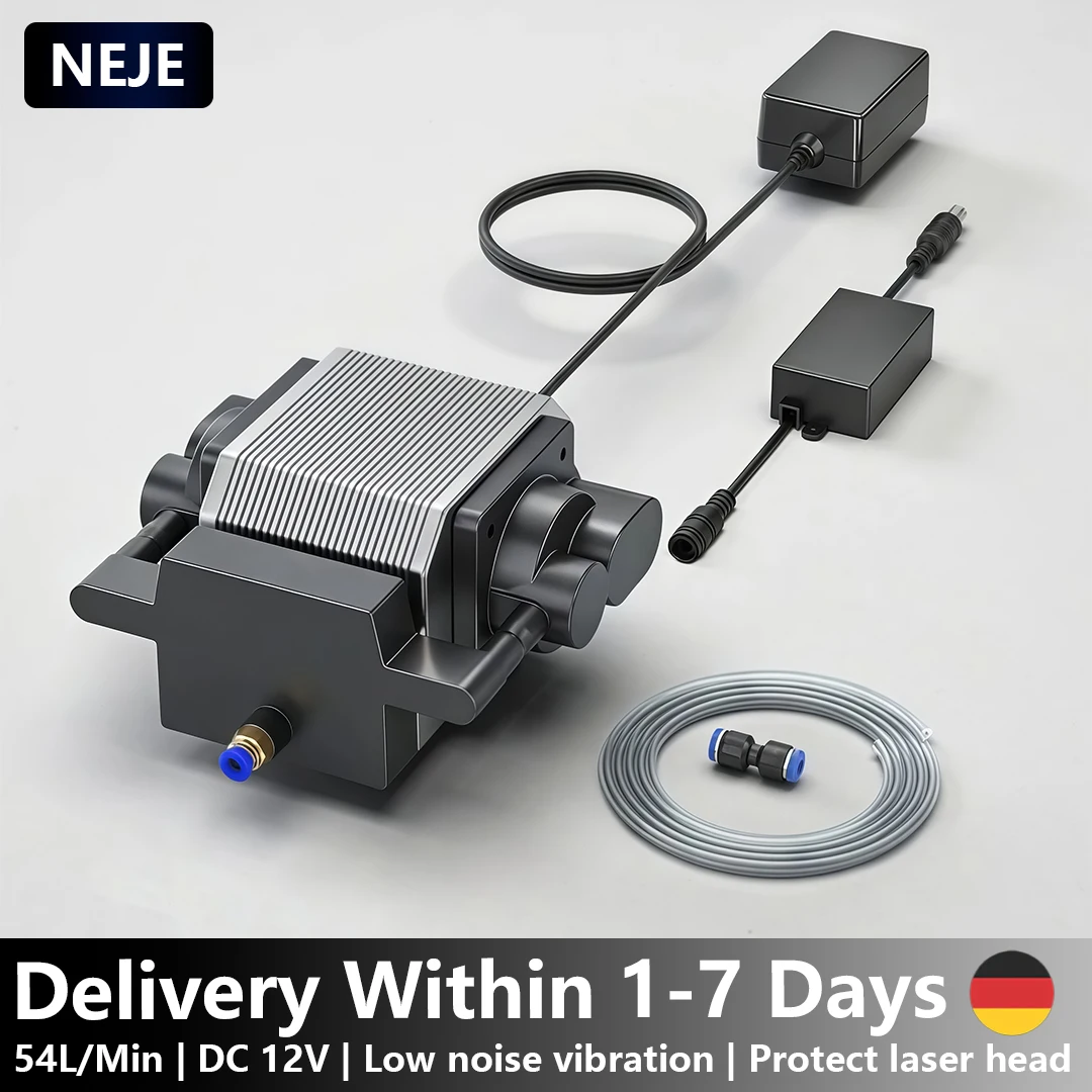 NEJE 25W 12V 30KPaAir Assist Set To Protect the Laser Module Len | 54 L/min
NEJE 25W 12V 30KPaAir Assist Set To Protect the Laser Module Len | 54 L/min