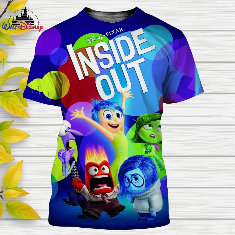 Disney Cartoon Movie Inside Out 3d Print T-shirt Boys Girls Cool Style Short Sleeve T-shirt Children's Summer Casual Streetwear
Disney Cartoon Movie Inside Out 3d Print T-shirt Boys Girls Cool Style Short Sleeve T-shirt Children's Summer Casual Streetwear