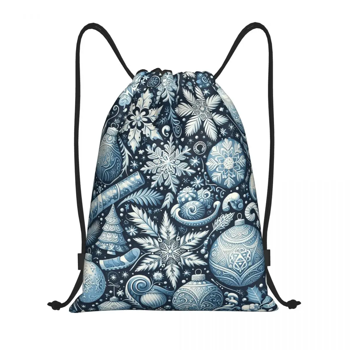 Christmas.blue And White Backpacks Multi-function Drawstring Bags Sports Bag Book Bags for Man Woman Students
Christmas.blue And White Backpacks Multi-function Drawstring Bags Sports Bag Book Bags for Man Woman Students