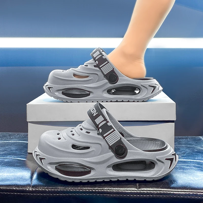 Children Sandals Men's Hiking Sandals Thick Bottom Anti-slip Headed Clog Shoes Soft Beach Shoes Comfortable Outdoor Slippers
Children Sandals Men's Hiking Sandals Thick Bottom Anti-slip Headed Clog Shoes Soft Beach Shoes Comfortable Outdoor Slippers