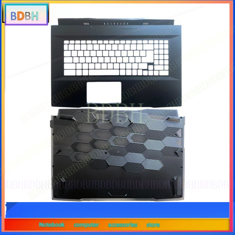 New For MSI GF76 MS-17L1 MS-17L2 17L3 17L4 Upper Palmrest Cover / Bottom Base
New For MSI GF76 MS-17L1 MS-17L2 17L3 17L4 Upper Palmrest Cover / Bottom Base