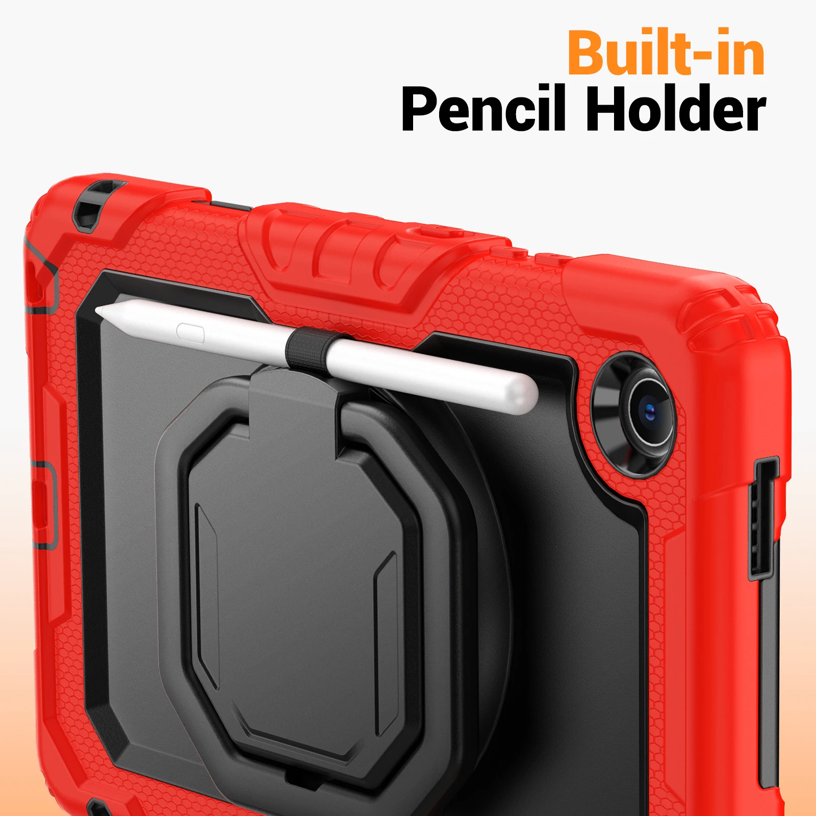 360 Rotating Stand Case For Lenovo Tab One (K9) 2025 8.7 inch TB305FU Hybrid Armor Cover With Folding Handle Grip Shoulder Strap
360 Rotating Stand Case For Lenovo Tab One (K9) 2025 8.7 inch TB305FU Hybrid Armor Cover With Folding Handle Grip Shoulder Strap