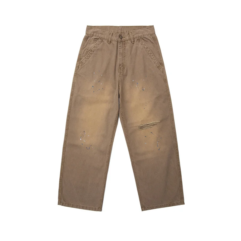 DAVIDSHAO Европейский размер США Высококачественные мешковатые брюки для мальчиков с эластичной резинкой на талии Широкие джинсовые брюки с карманами Повседневные мужские джинсовые брюки-карго
DAVIDSHAO Европейский размер США Высококачественные мешковатые брюки для мальчиков с эластичной резинкой на талии Широкие джинсовые брюки с карманами Повседневные мужские джинсовые брюки-карго