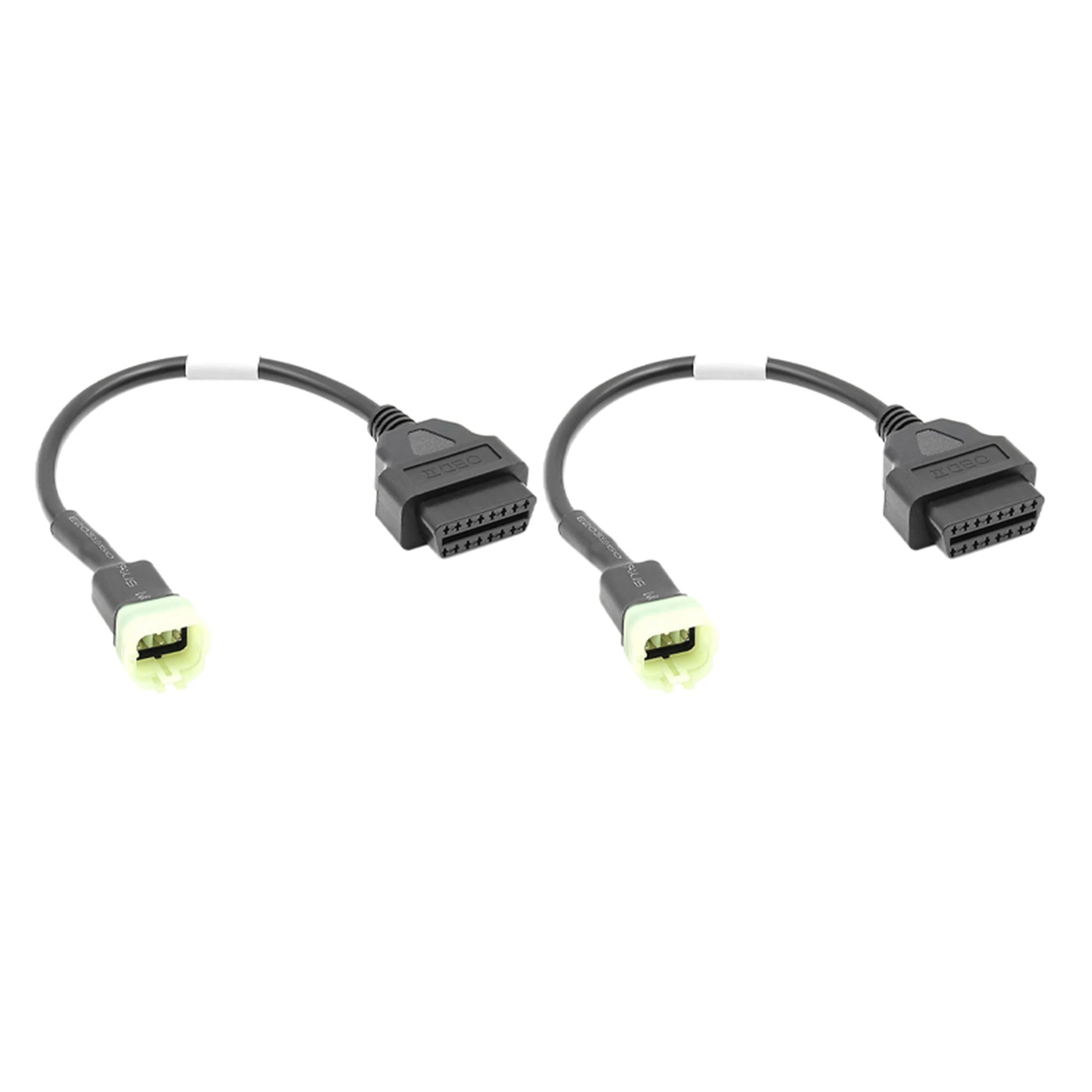 Rare 2X 6 To 16 Pin OBD2 Connectors Diagnostic Tools OBD Extension Cables Adapters For Kawasaki Motorcycle Z Serie
Rare 2X 6 To 16 Pin OBD2 Connectors Diagnostic Tools OBD Extension Cables Adapters For Kawasaki Motorcycle Z Serie