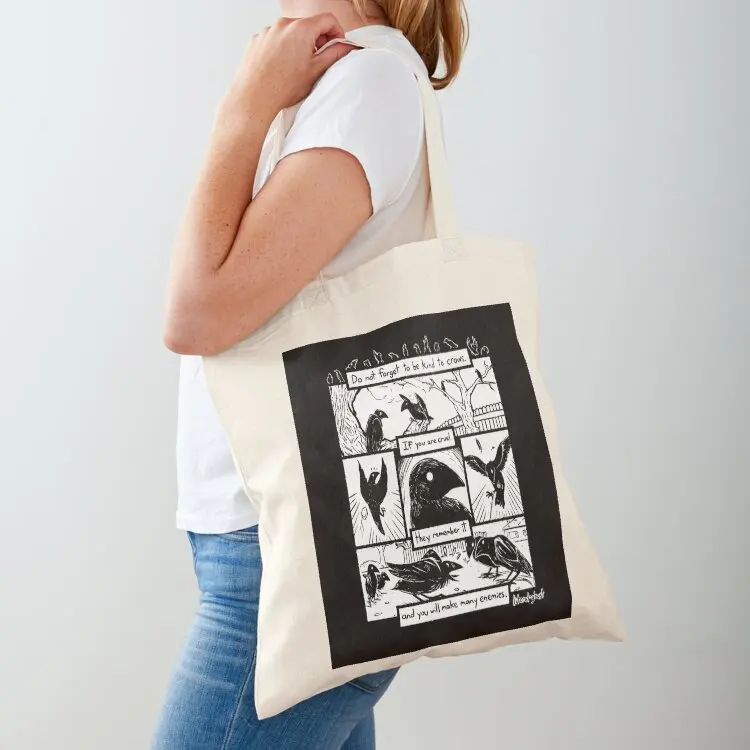 A Lesson in Crows Tote Bag Large bags for women Women's tote bag custom canvas bag cute pouch
A Lesson in Crows Tote Bag Large bags for women Women's tote bag custom canvas bag cute pouch