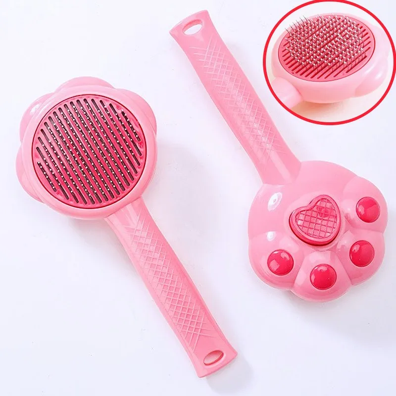 Dog Brush Self Cleaning Cat Brush Automatic Dogs Comb One Button Pet Hair Remover Dog Grooming Massage Cat Brushes Pet Products
Dog Brush Self Cleaning Cat Brush Automatic Dogs Comb One Button Pet Hair Remover Dog Grooming Massage Cat Brushes Pet Products