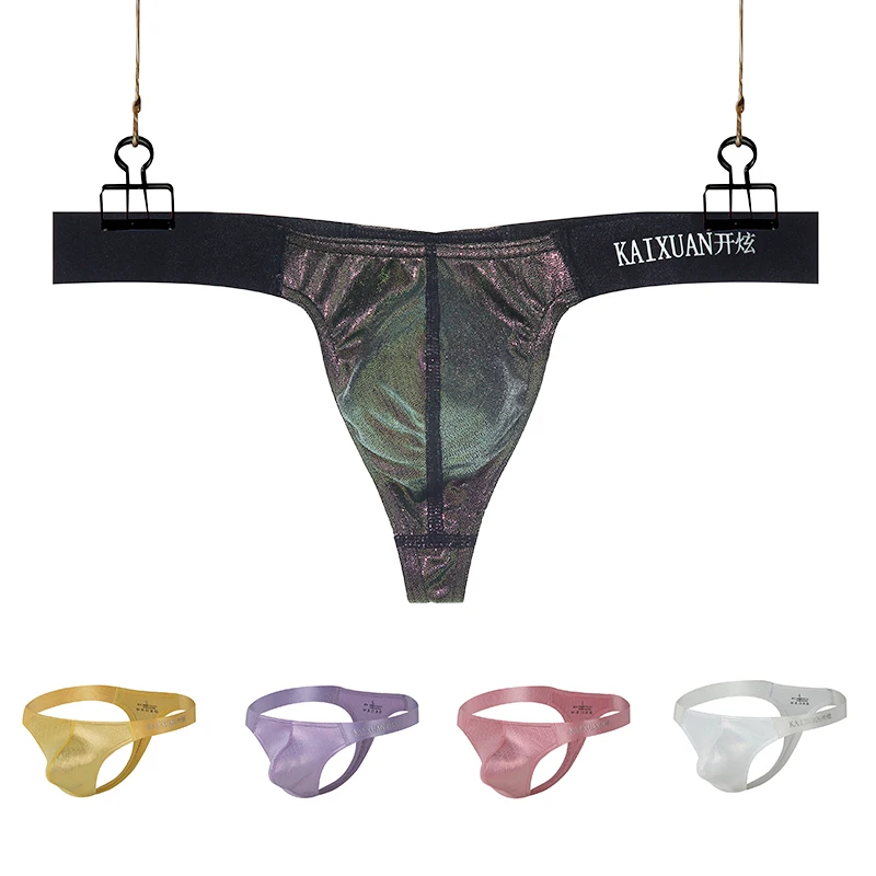 Fashion Shiny Leather Panties Men Thong Gay Underwear Low Waist G-string Thongs Male Panties Lingerie
Fashion Shiny Leather Panties Men Thong Gay Underwear Low Waist G-string Thongs Male Panties Lingerie