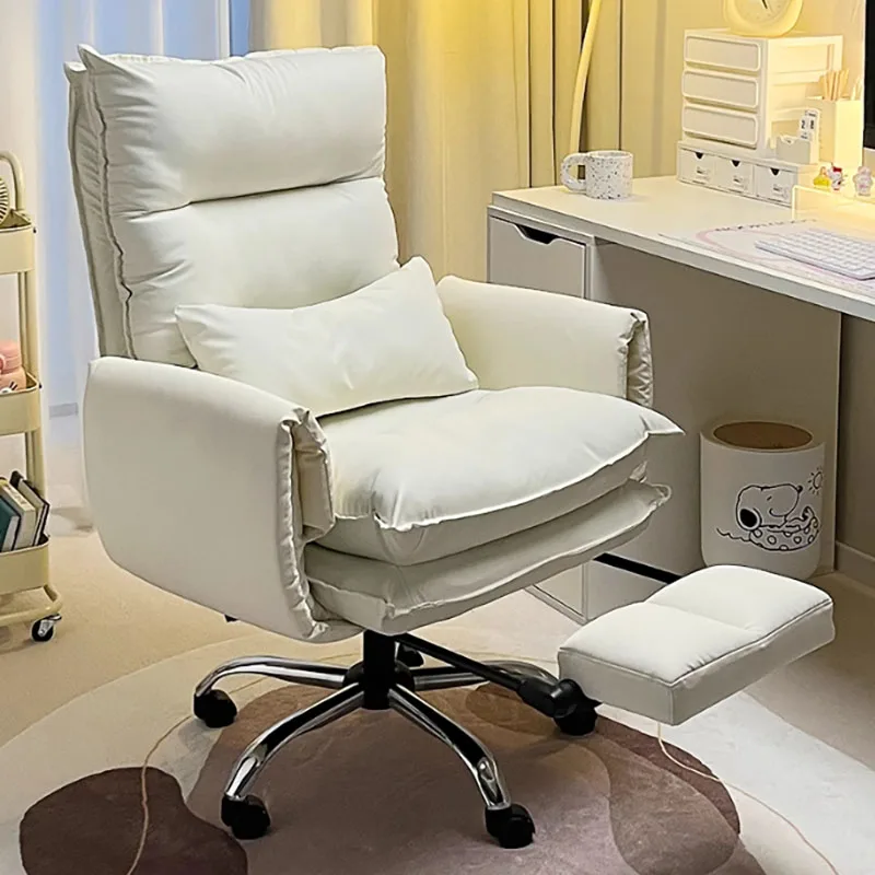 White Swivel Office Chair Back Cushion Modern Aesthetic Cushion Gaming Chair Pillow Girls Sillas De Oficina Office Furniture
White Swivel Office Chair Back Cushion Modern Aesthetic Cushion Gaming Chair Pillow Girls Sillas De Oficina Office Furniture