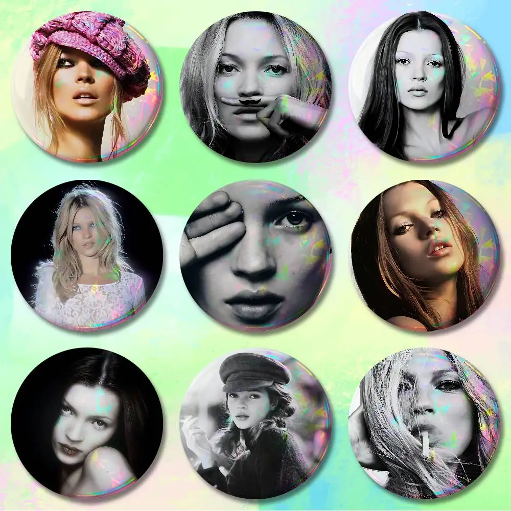 Model K-Kate M-Moss 58mm 44mm HD Print Brooch Badges Pretty Derby Round Display Brooches Lapel Pins
Model K-Kate M-Moss 58mm 44mm HD Print Brooch Badges Pretty Derby Round Display Brooches Lapel Pins