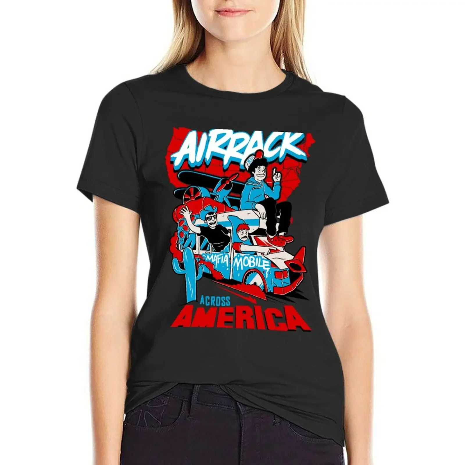 Airrack Merch Airrack Across America T-Shirt cute clothes Short sleeve tee summer tops plus size tops Women t-shirts
Airrack Merch Airrack Across America T-Shirt cute clothes Short sleeve tee summer tops plus size tops Women t-shirts