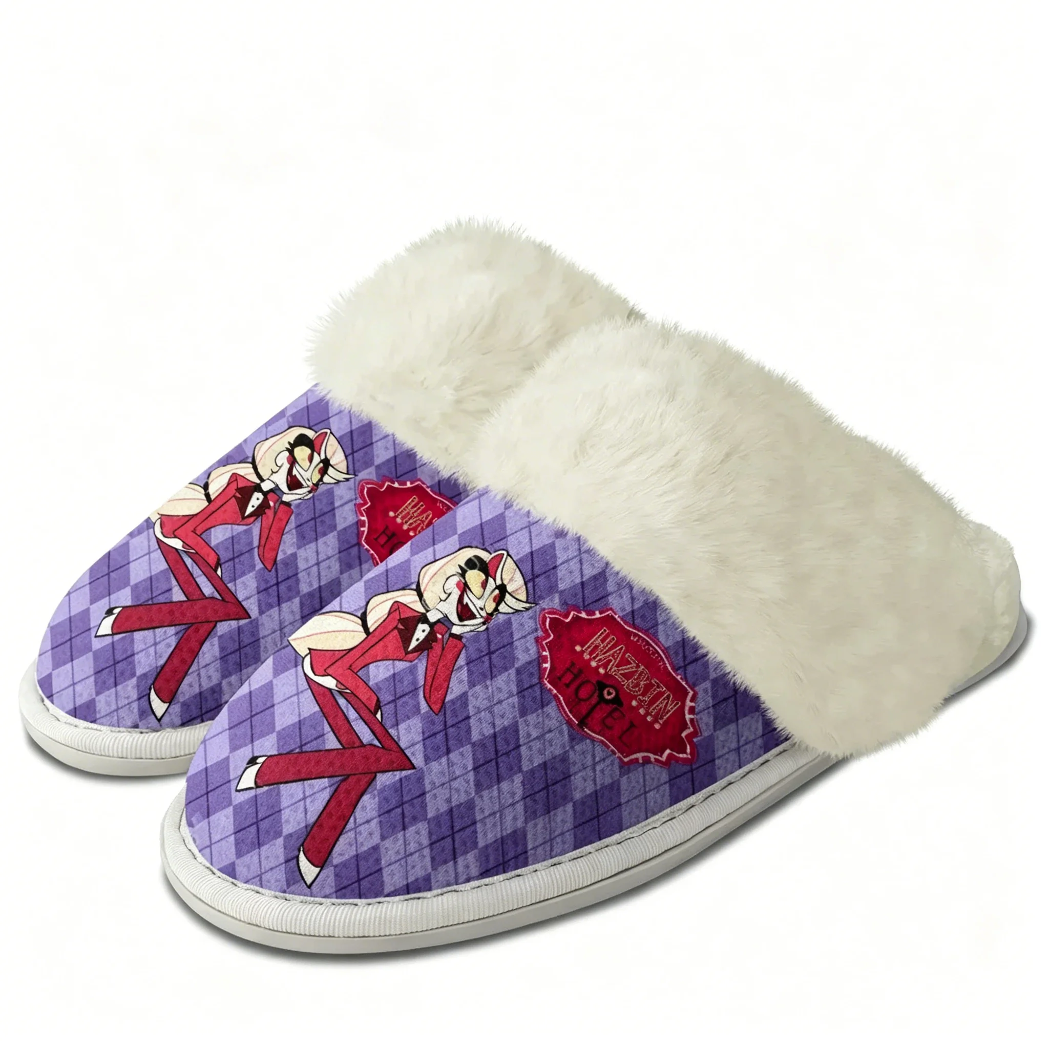 H-Hazbin Hotel Plush Slippers Anime Mens Womens Teenager Cotton Shoes Home Bedroom Keep Warm Slipper Thermal Lightweight Custom
H-Hazbin Hotel Plush Slippers Anime Mens Womens Teenager Cotton Shoes Home Bedroom Keep Warm Slipper Thermal Lightweight Custom