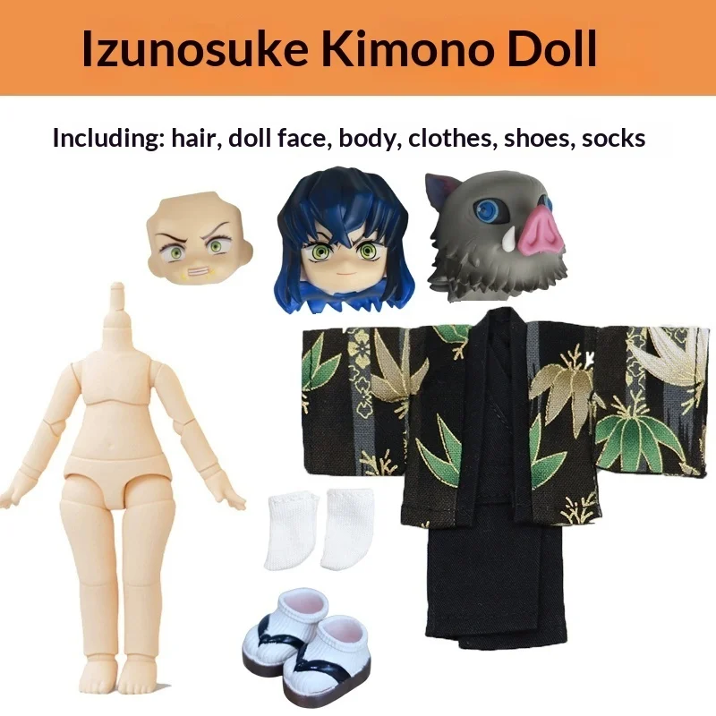 New Demon Slayer Kanroji Giyu Tomioka Inosuke Hashibira 1/12 Bjd Confirmed Blind Box Anime Action Figure Gift
New Demon Slayer Kanroji Giyu Tomioka Inosuke Hashibira 1/12 Bjd Confirmed Blind Box Anime Action Figure Gift