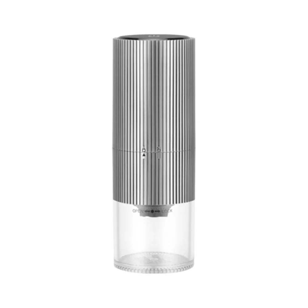 Strip Pattern Portable Coffee Grinder Adjustable Coarseness Ceramic Grinding Core Electric Coffee Bean Grinder Rechargeable
Strip Pattern Portable Coffee Grinder Adjustable Coarseness Ceramic Grinding Core Electric Coffee Bean Grinder Rechargeable