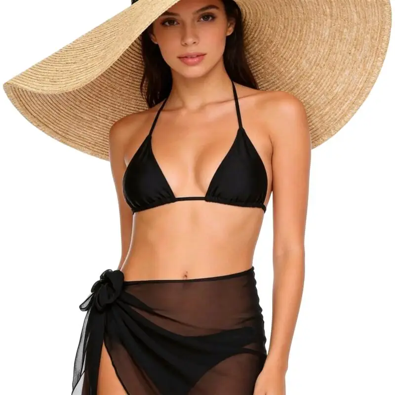 Women Chiffon Short Sarong Swimsuit Coverups Beach Bikini Wrap Sheer Short Skirt Chiffon Scarf Bathing Suit Cover Ups Swimwear
Women Chiffon Short Sarong Swimsuit Coverups Beach Bikini Wrap Sheer Short Skirt Chiffon Scarf Bathing Suit Cover Ups Swimwear