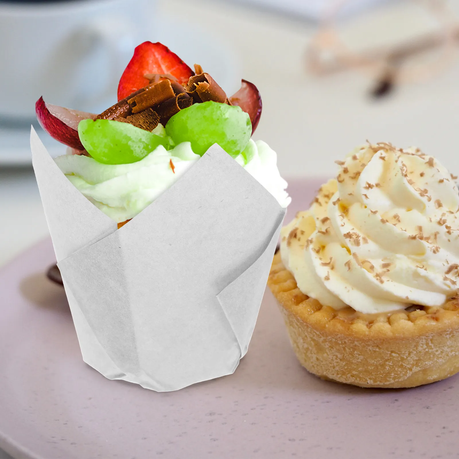 100Pcs Professional Baking Cup Liners Cupcake Muffin Paper Holders Oil Proof Easy Release for Holidays Celebrations Bakery Use
100Pcs Professional Baking Cup Liners Cupcake Muffin Paper Holders Oil Proof Easy Release for Holidays Celebrations Bakery Use
