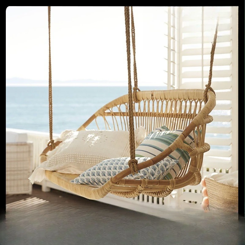 Hanging chair Hanging basket Rattan chair Nordic double indoor hammock Children's swing household
Hanging chair Hanging basket Rattan chair Nordic double indoor hammock Children's swing household